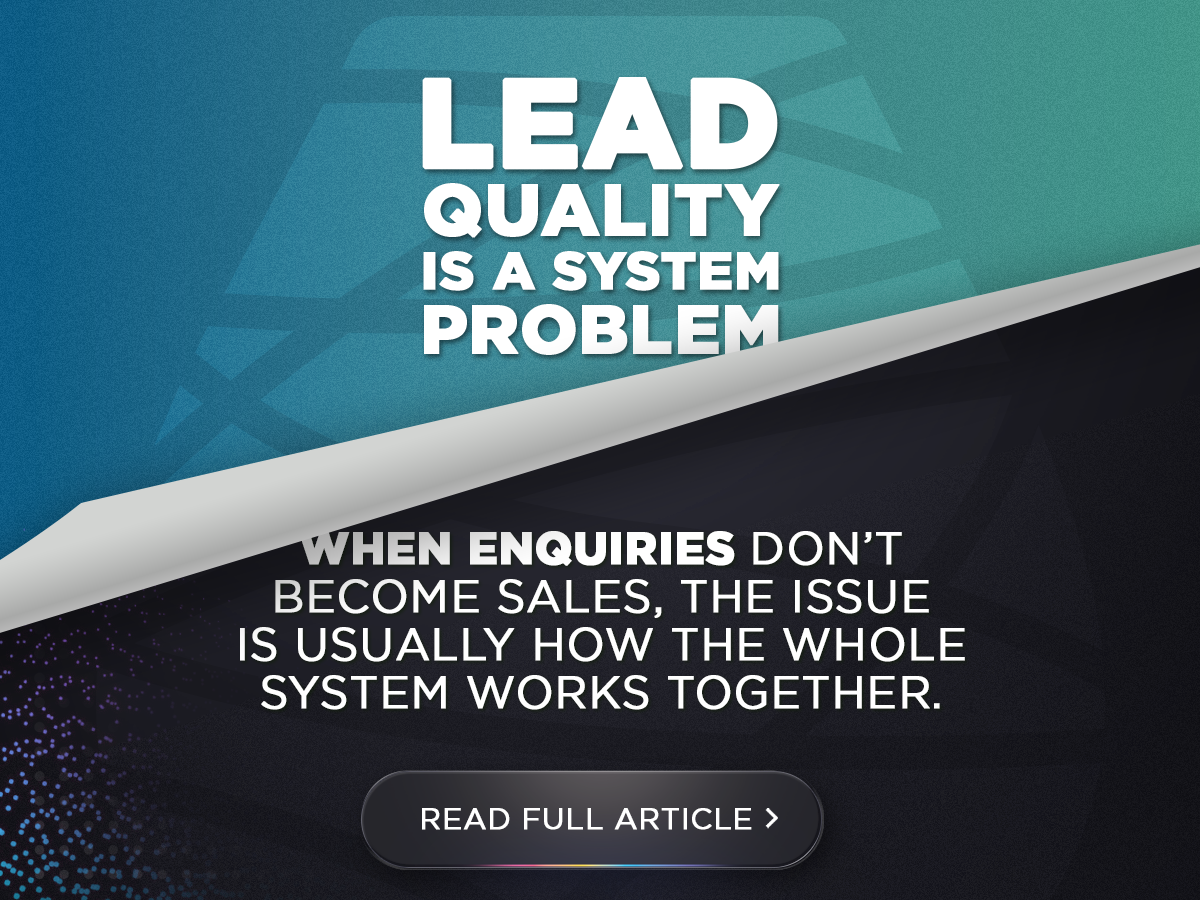 Lead quality - Ideation Digital